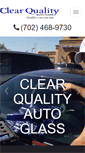 Mobile Screenshot of clearqualityautoglass.com